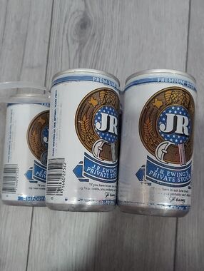 White Beer Can - 3 Pack